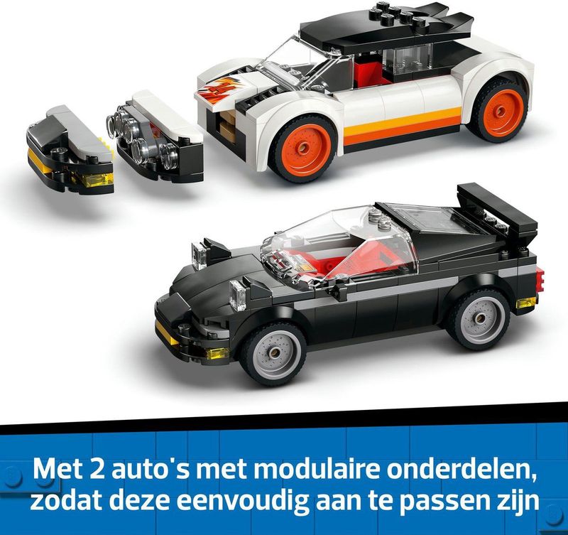 LEGO City Autokrat - Bouwspel - 4 Minifiguren - 2 Bouwmachines - 60472
