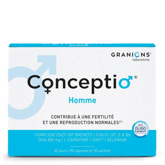 Conceptio Homme - 90 Capsules et 30 Sachets