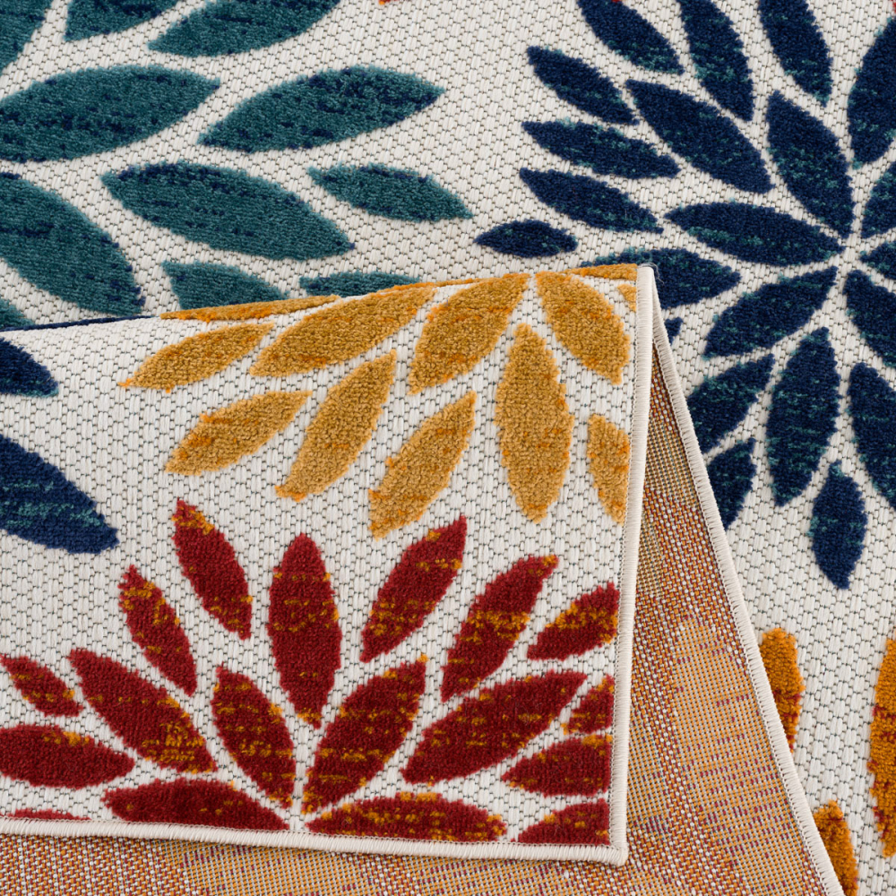 Tapis intérieur extérieur en polypropylène cabana 141 140 x 80 cm