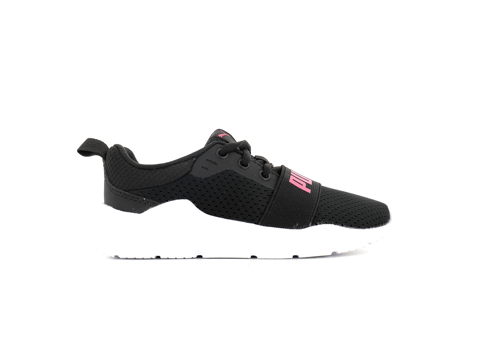 Puma-374216 Matières combinées Noir Rose