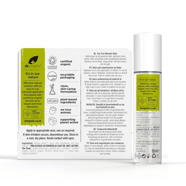Dr. Organic Tea Tree Blemish Stick