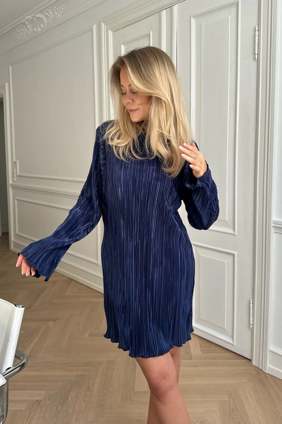 BYIC Kellyic Plissé Dress navy navy
