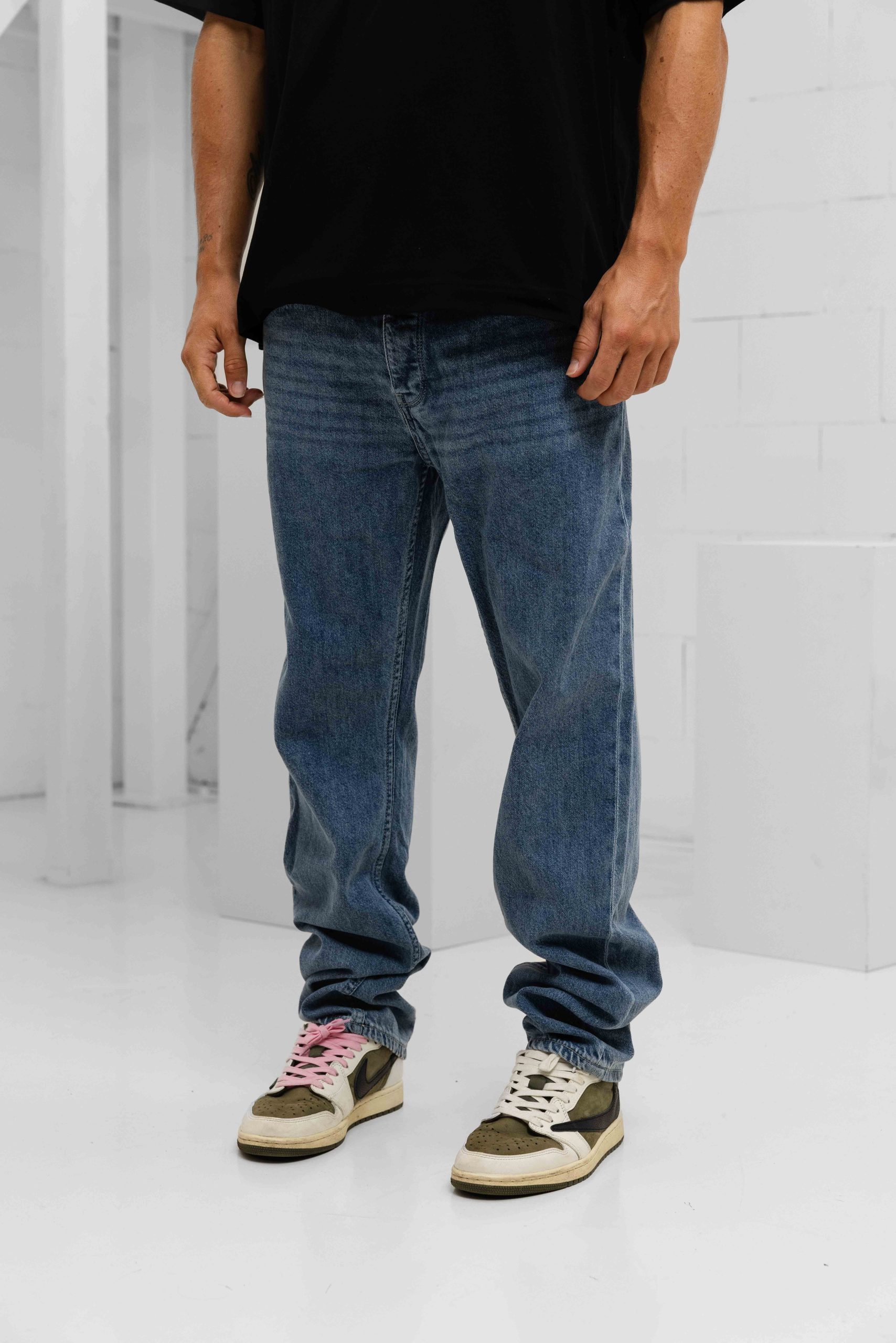 Pure Path The Eric Jeans W1552 Heren Donkerblauw