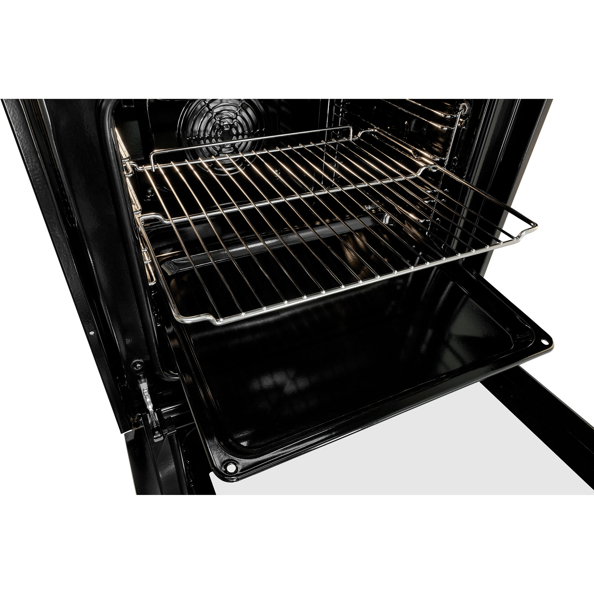 EXQUISIT Einbau-Backofen EBE 257-H-020 - schwarz - A