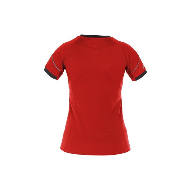 710033 Dassy ® Nexus woman t-shirt Rød sort