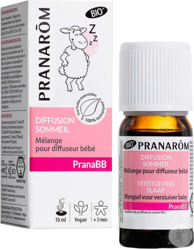 Pranarôm PranaBB Diffusion Sommeil Mélange Pour Diffuseur Bio 10ml