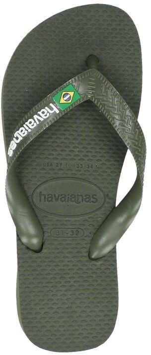 Havaianas Brasil Logo groen
