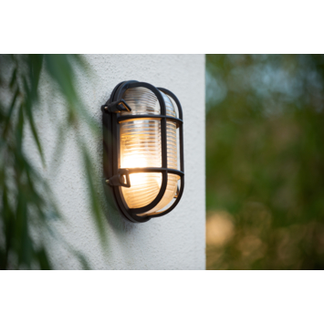 Lucide Dudley Wandlamp Buiten zwart