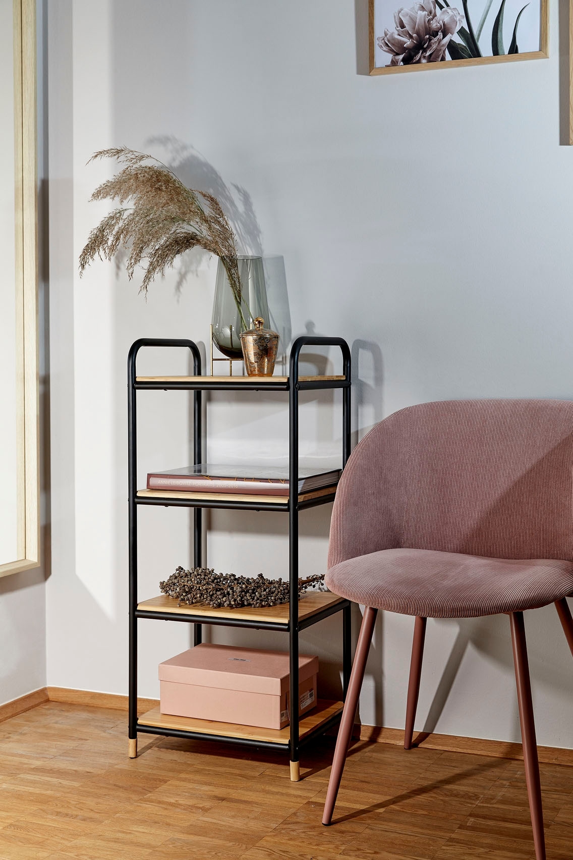 WENKO Ablageregal »Loft« 4 Etagen