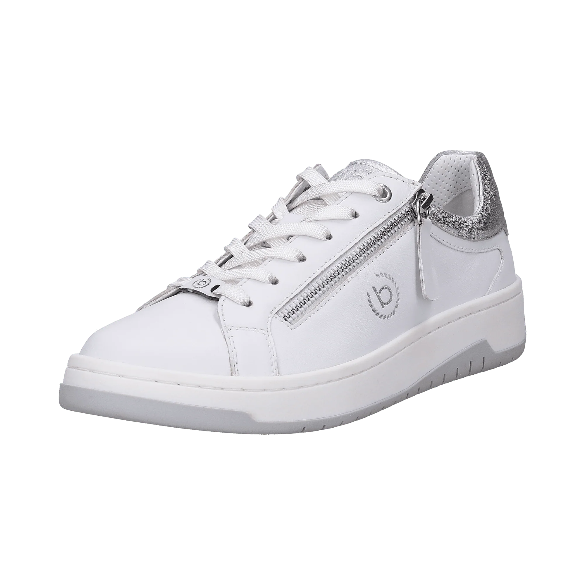 Leder Sneaker weiß