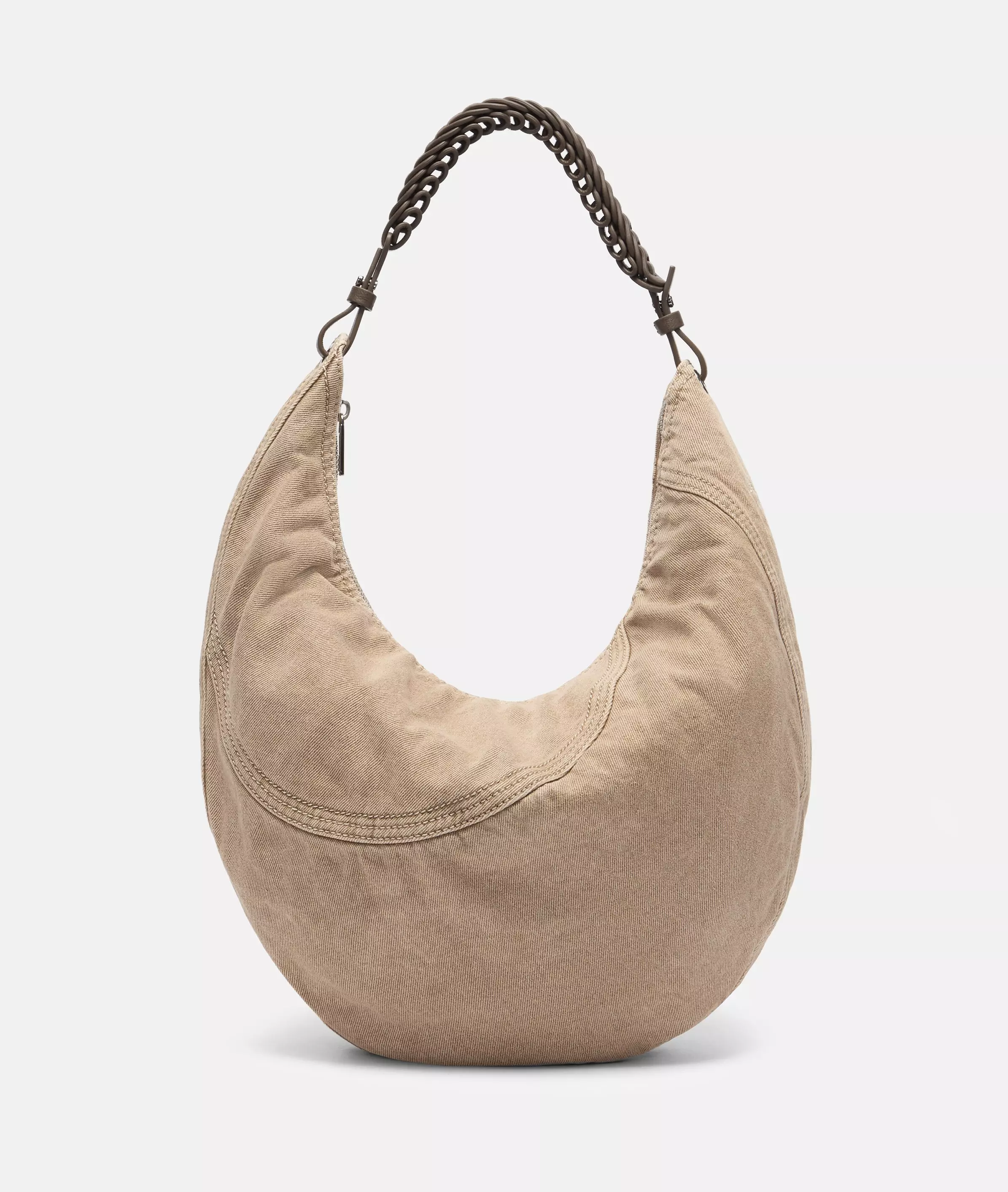 Denim Luna Hobo M Spacious denim hobo bag