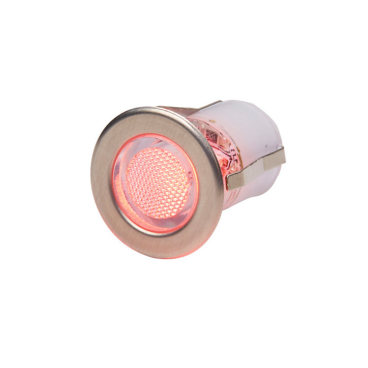 6 spots à encastrer LED Colours Payette IP20 chrome Ø25mm 6 x 0,72W