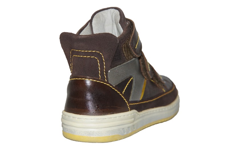 Piedro 73010N wijdte 3.5 Doker Bruin / Geel