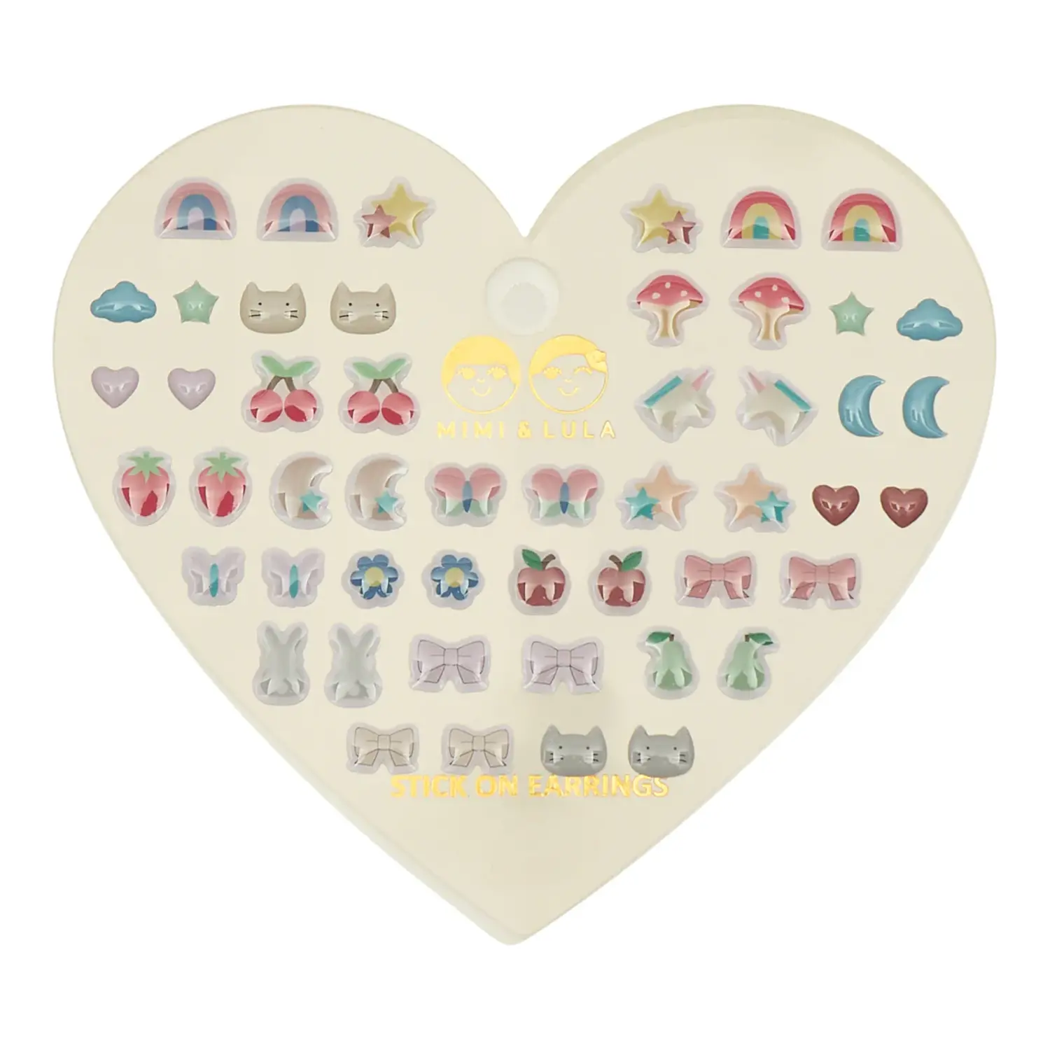Mimi & Lula | Mixed Novelty Stick On Earrings