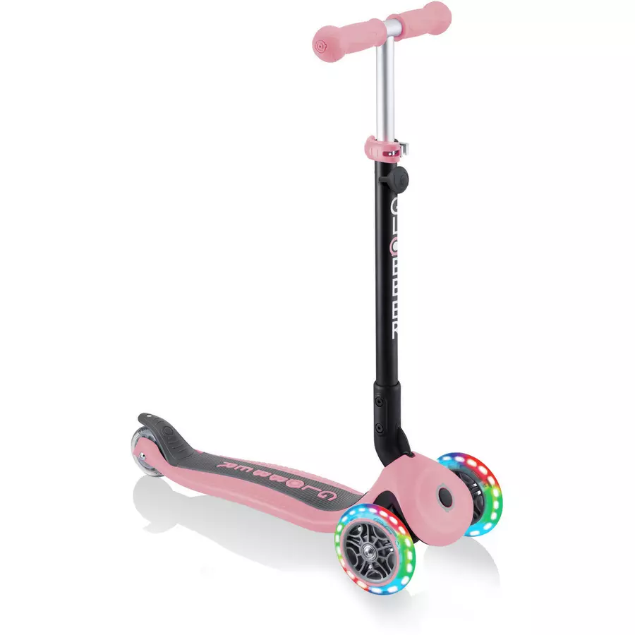GLOBBER GO-UP 4-in-1 FOLDABLE LIGHTS pastellrosa - mit Leuchtrollen