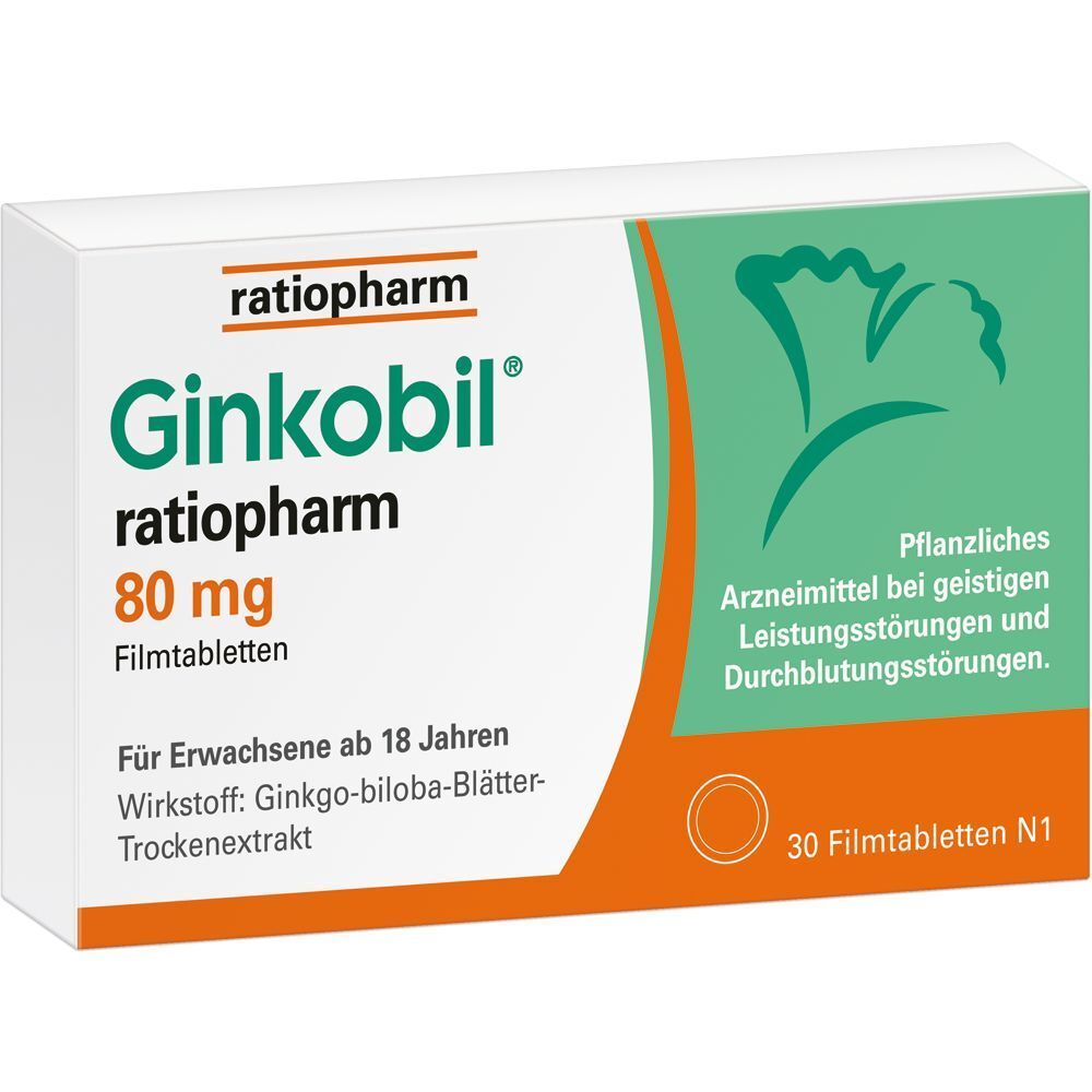 Ginkobil® ratiopharm 80 mg