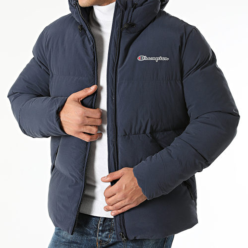 Veste Zippée Capuche 216731 Bleu Marine