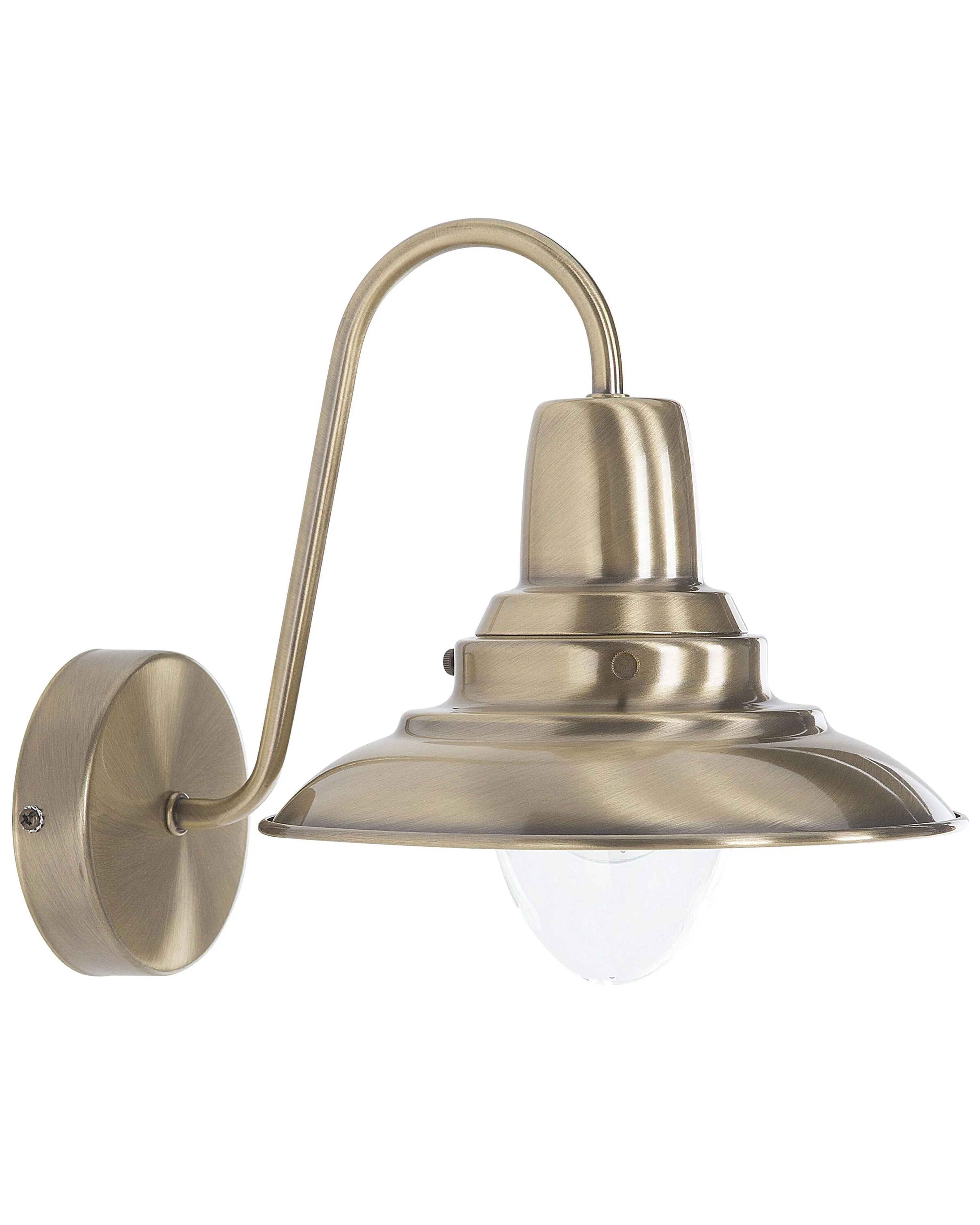 Wandlamp LUZA Metaal Messing