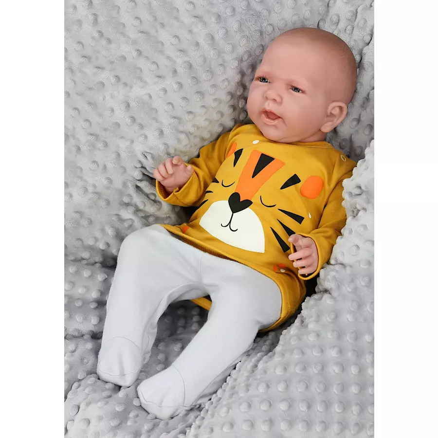 TupTam Baby Jungen Langarmshirt 5er Set blaugelb