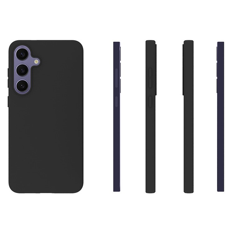 Samsung Galaxy S25  Plus Gummi Case Hülle Matt - Schwarz