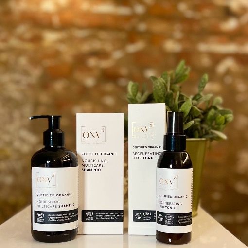 oxy8 Naturkosmetik - Männer Pflege-Set für Haare SHAMPOO & HAIR TONIC