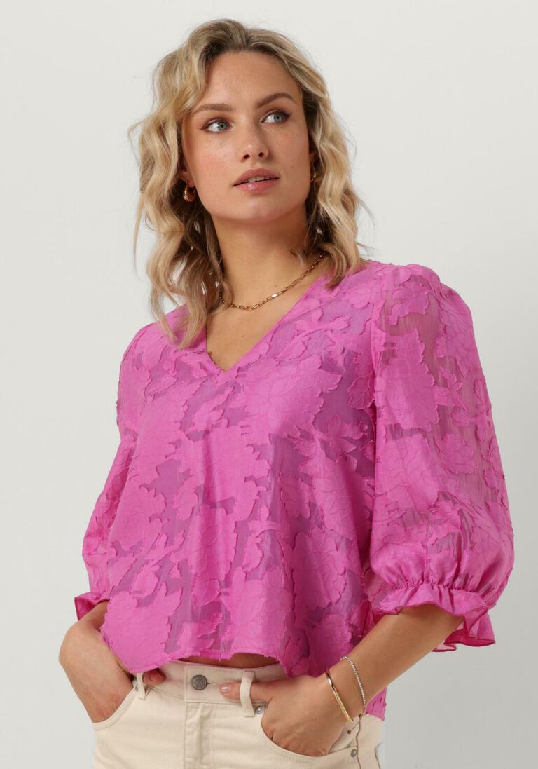 SELECTED FEMME roze selected femme top slfcathi-sadie 3/4 top ff