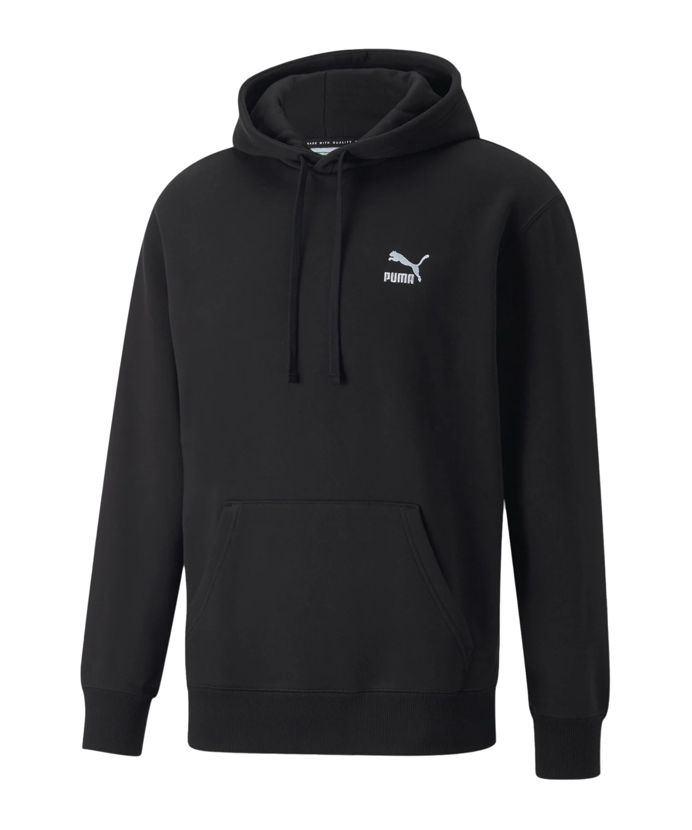 PUMA Classics Small Logo Hoody Schwarz F01