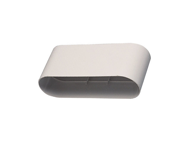 Raccord droit Aldes 100 x 40 mm pour gaine plate