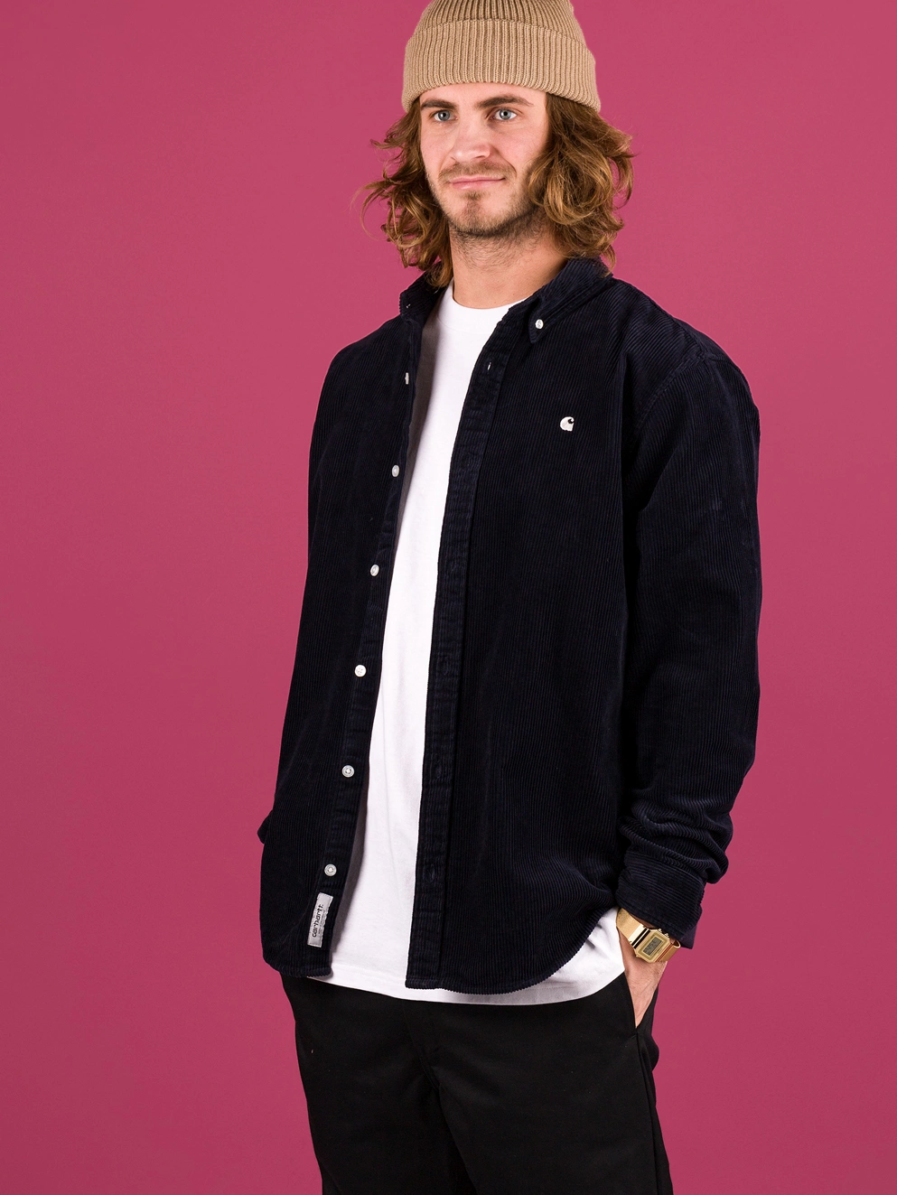 Carhartt WIP Master II Pants black rinsed
