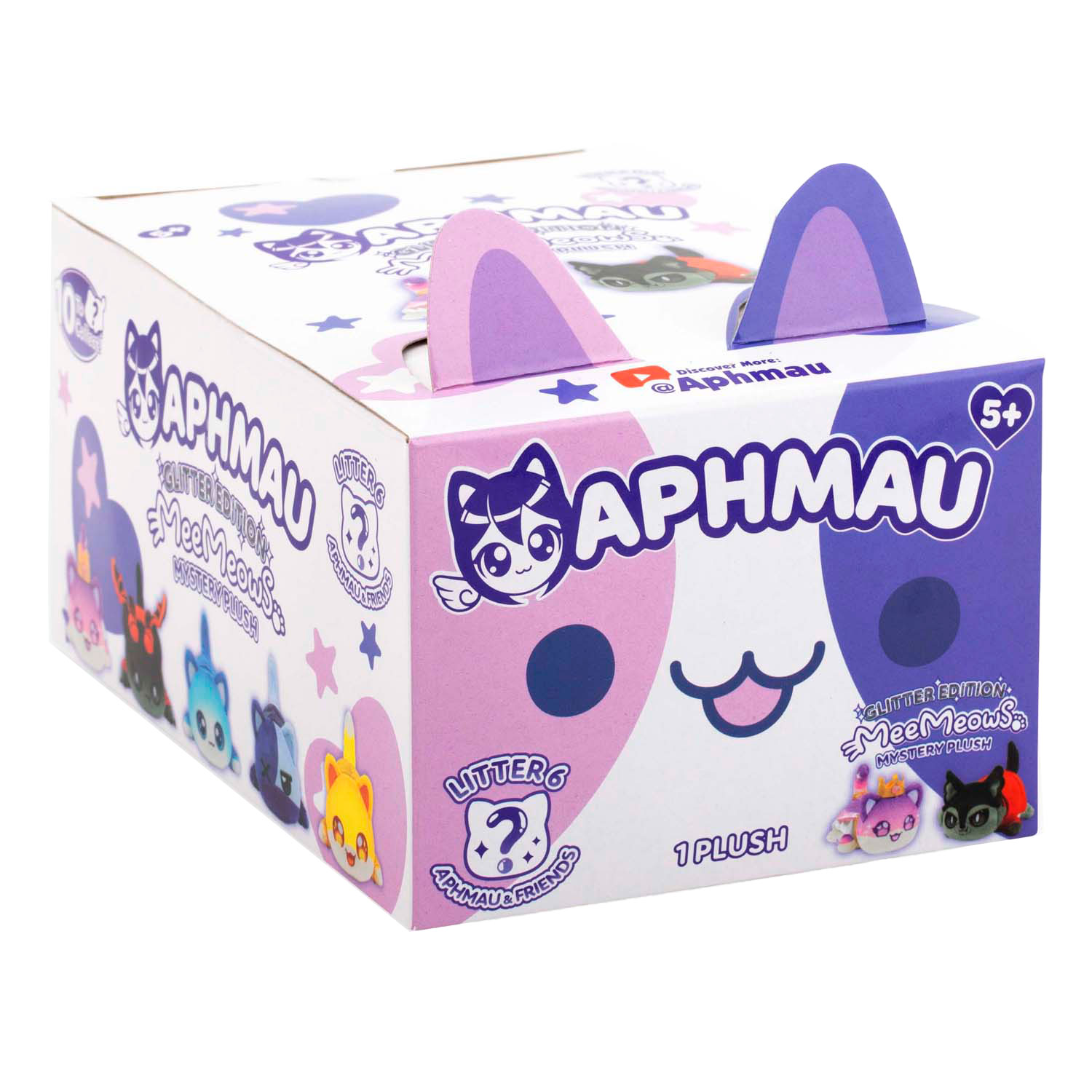 Aphmau & Friends6 Verrassing Meemeow Knuffel Pluche, 15cm