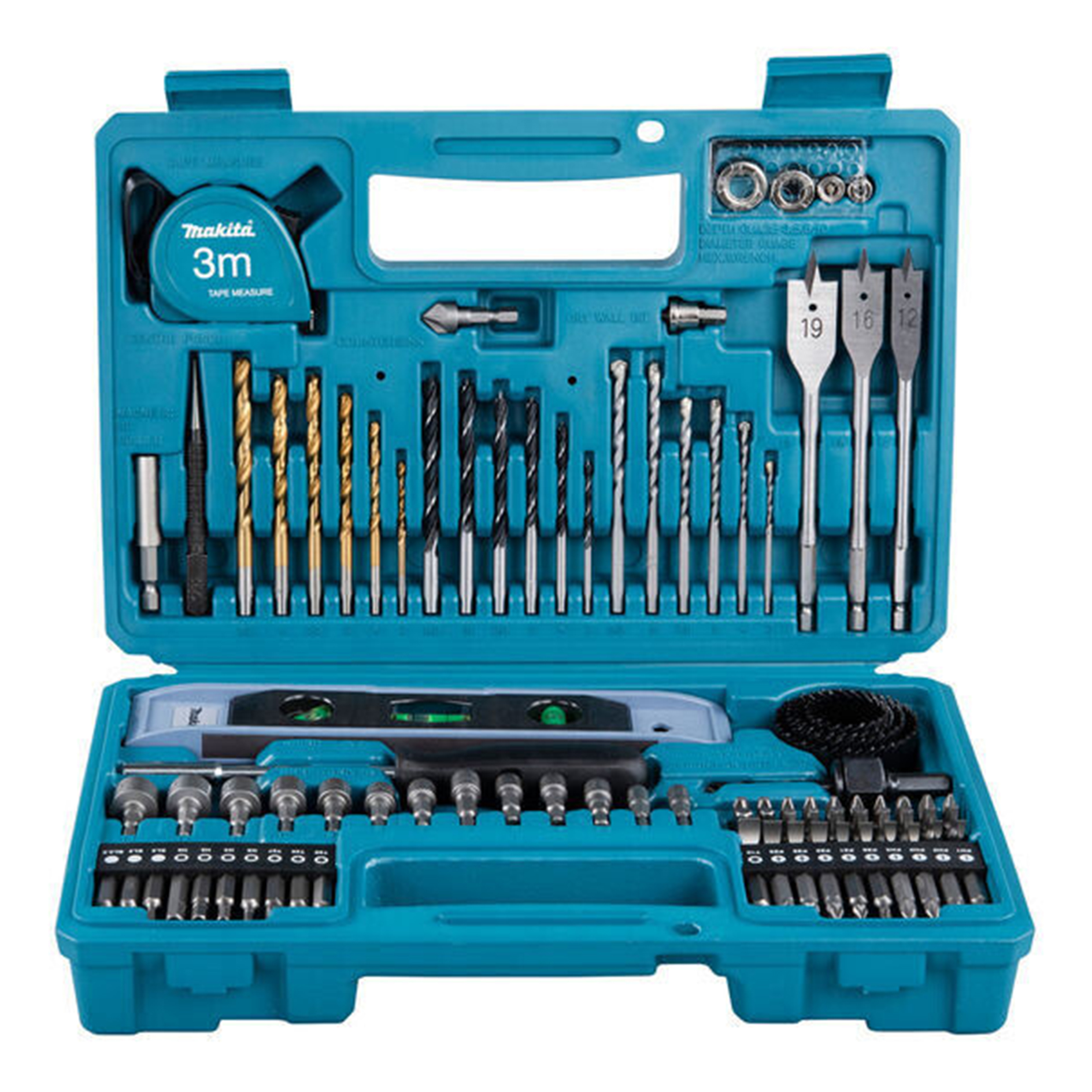 MAKITA Bit- und Bohrerset - 102-teilig