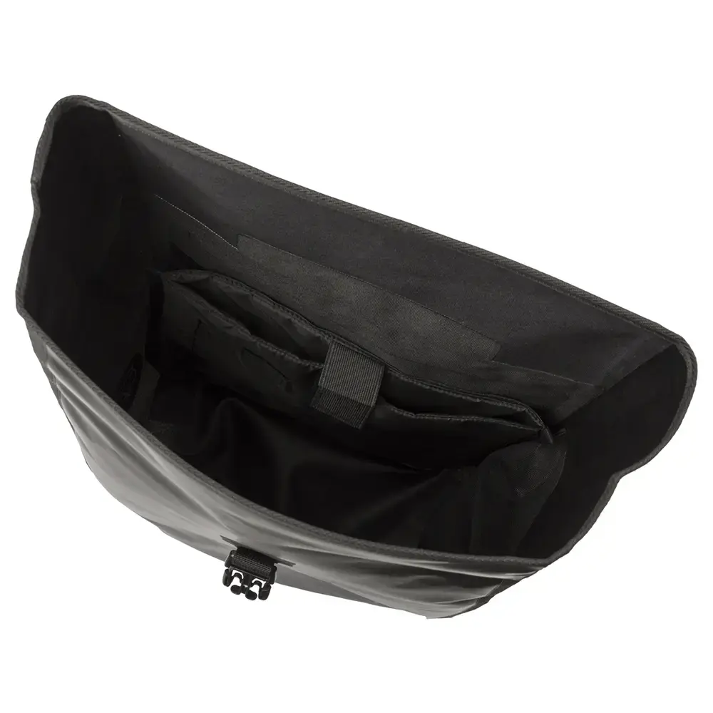 AGU Clean Single Shelter Click'nGo Large 21L Fietstas/Rugzak Zwart
