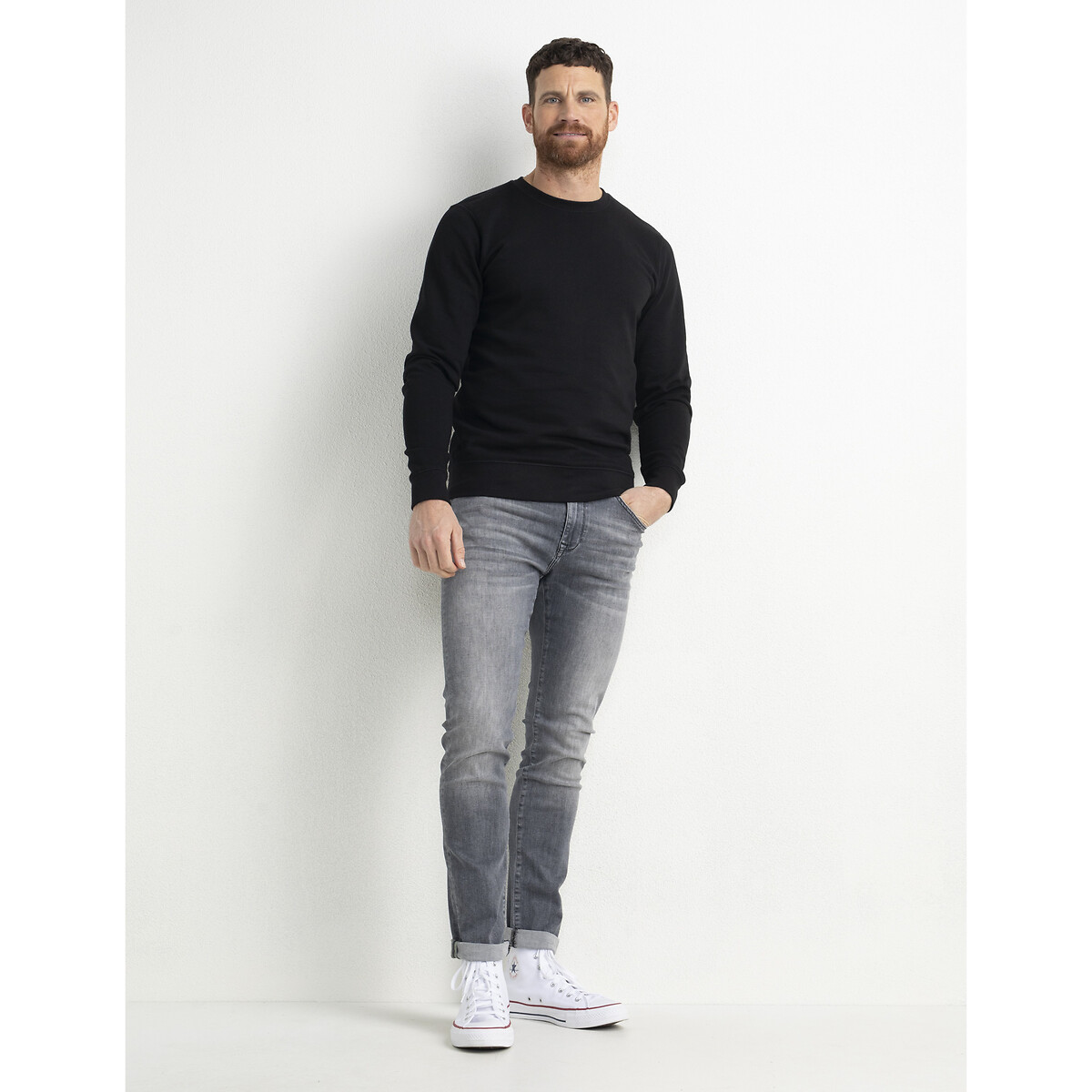 INDÚSTRIAS PETROLÍFERAS<br>Calça jeans slim Supreme Stretch Seaham