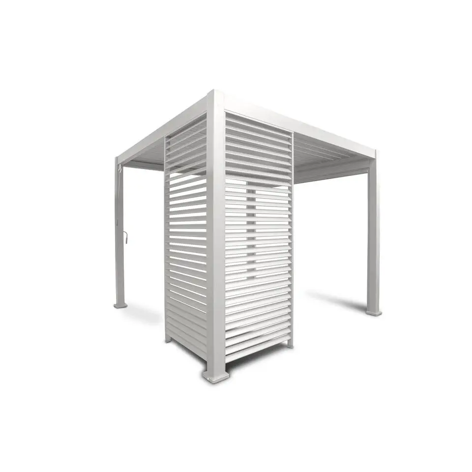 Mirador Louvre shutter paneel (voor 4M kant) wit 1 stuk