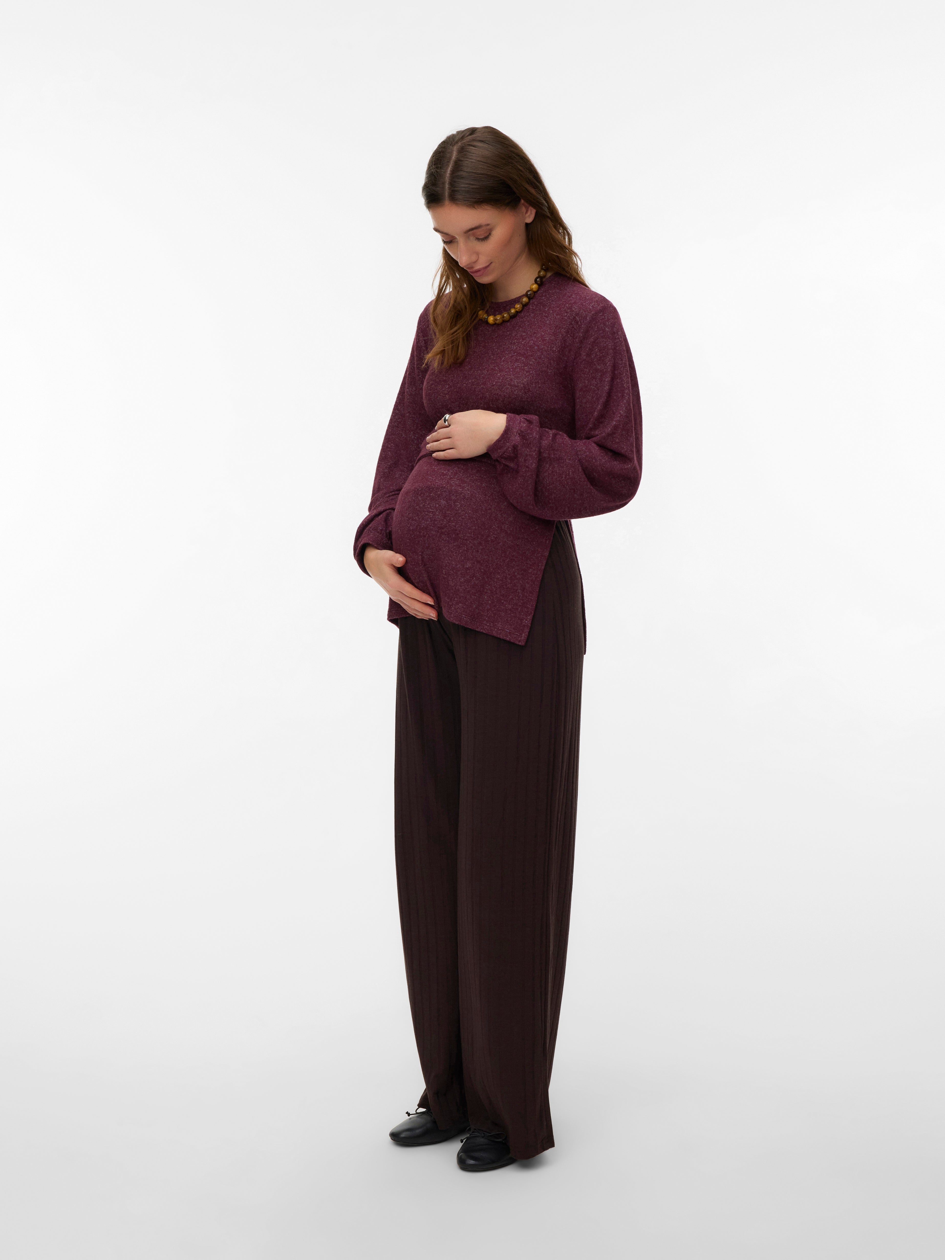 Regular fit O-hals Top