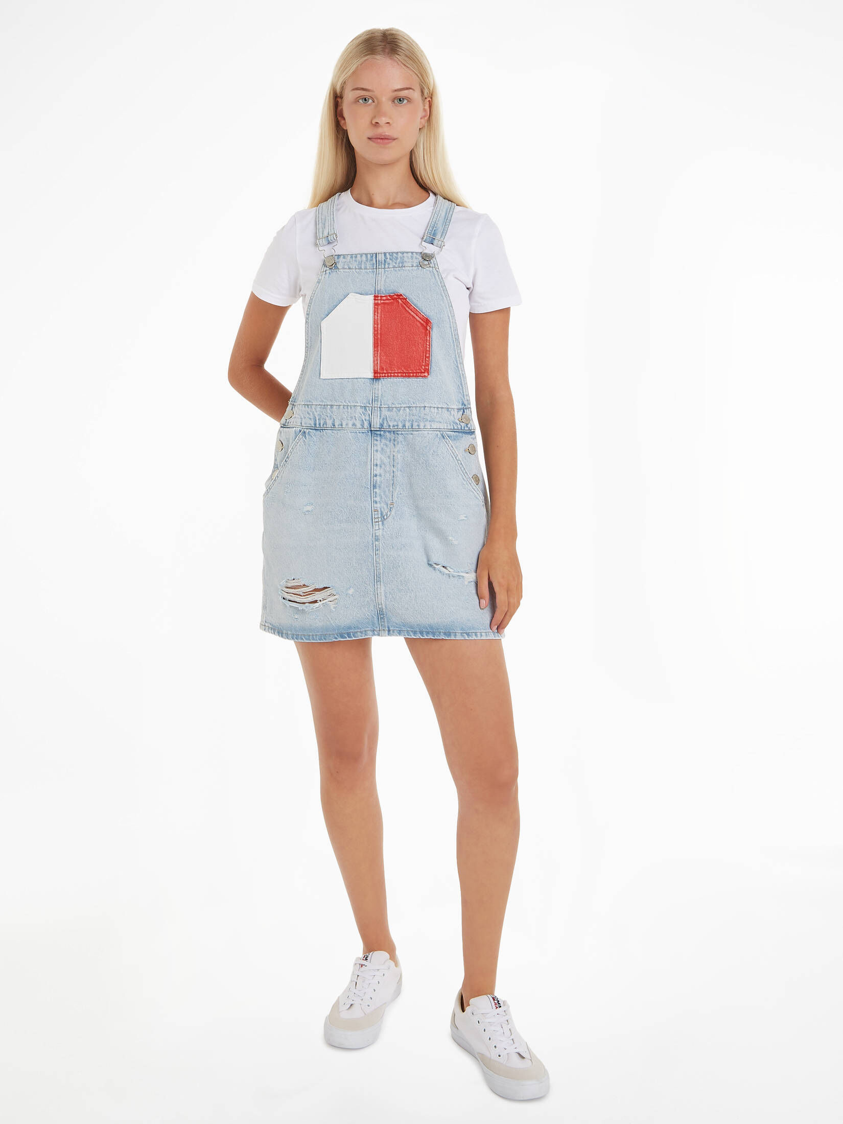 Tommy Jeans| Damen Latzkleid