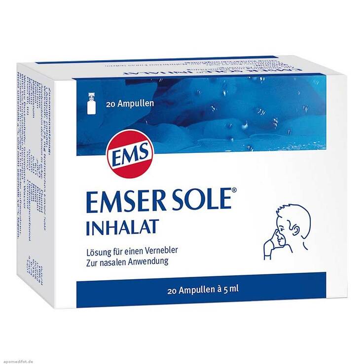 EMSER SOLE® Inhalat Inhalationsampullen, 20 St