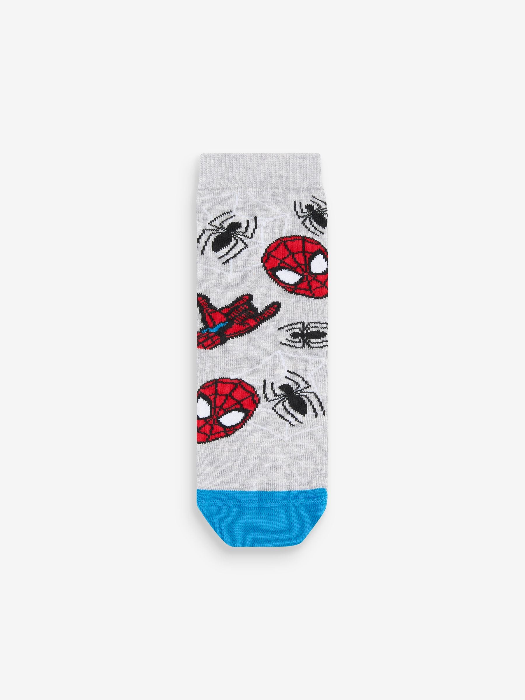 Spiderman - Verpakking van 5 paar Character sokken met hoog katoengehalte