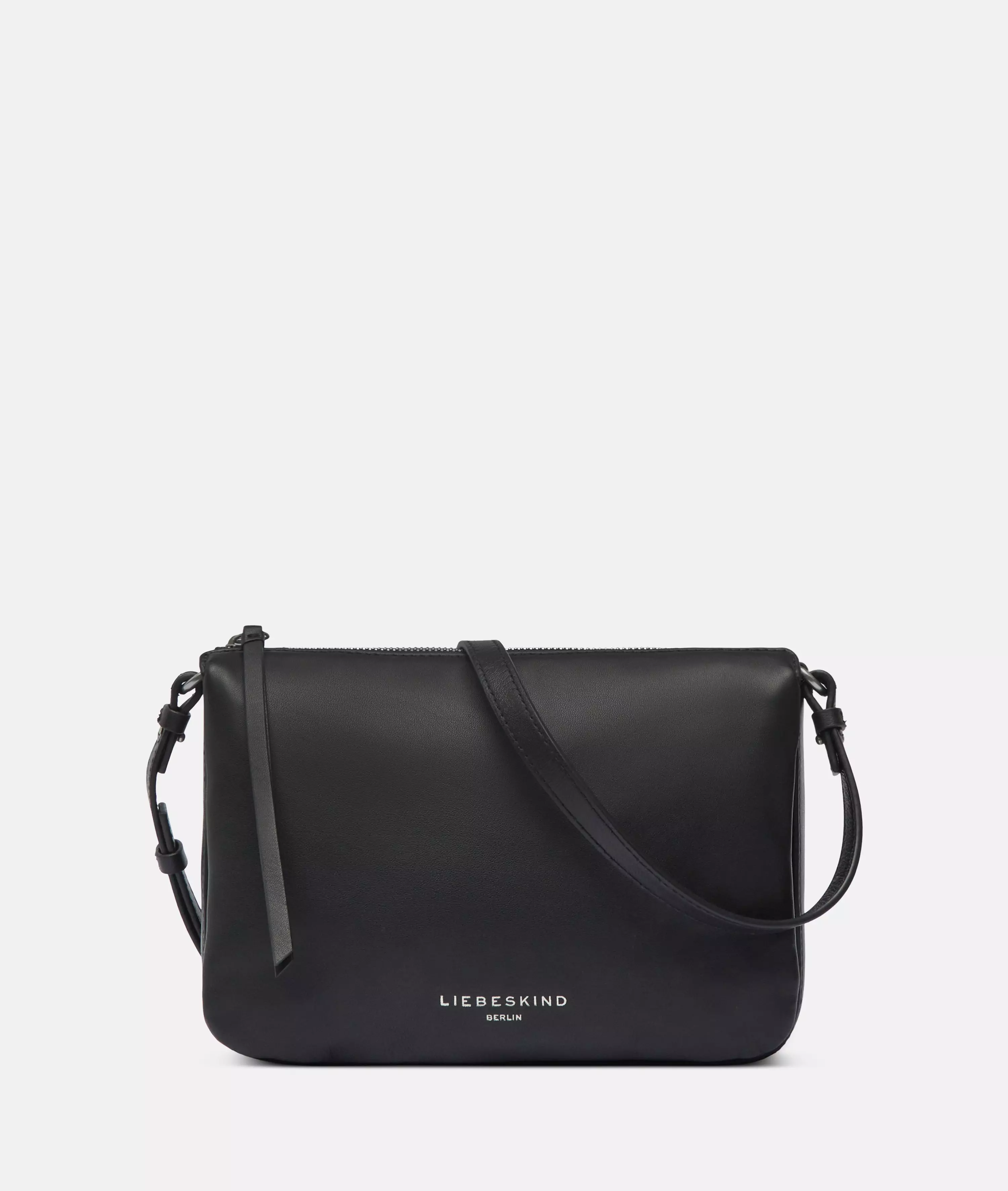 Crossbody Spacious shoulder bag made from soft sheepskin