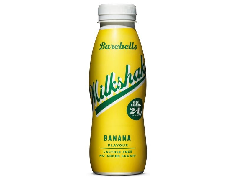 Barebells Milchshake Banana 8 x 330 ml Milkshake mit 24 Gramm Protein