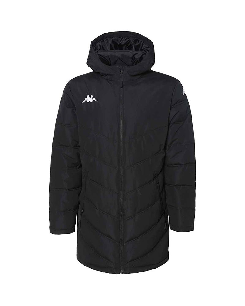 Parka Kappa Giambolo Noir pour homme