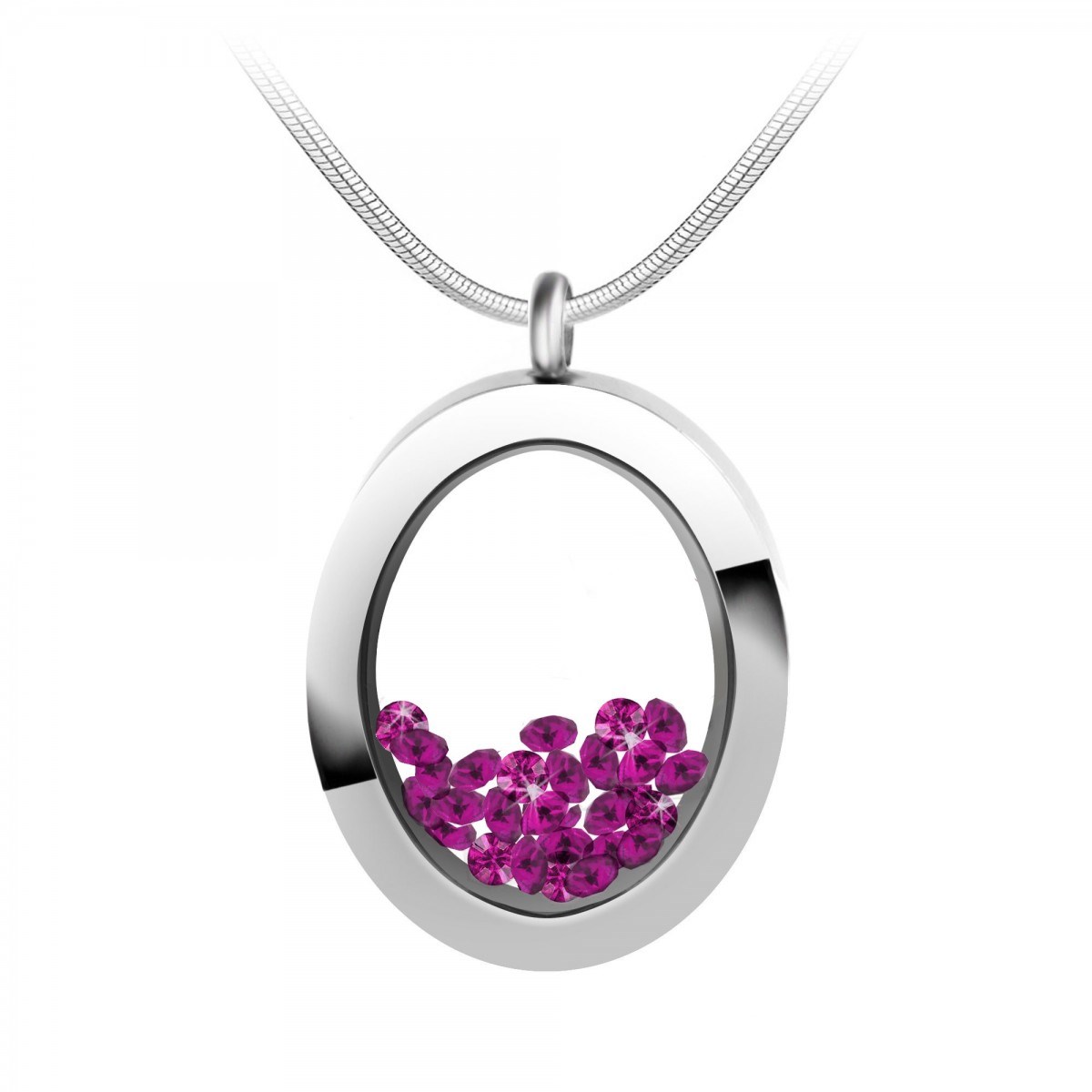 Collier SC Crystal orné de cristaux scintillants