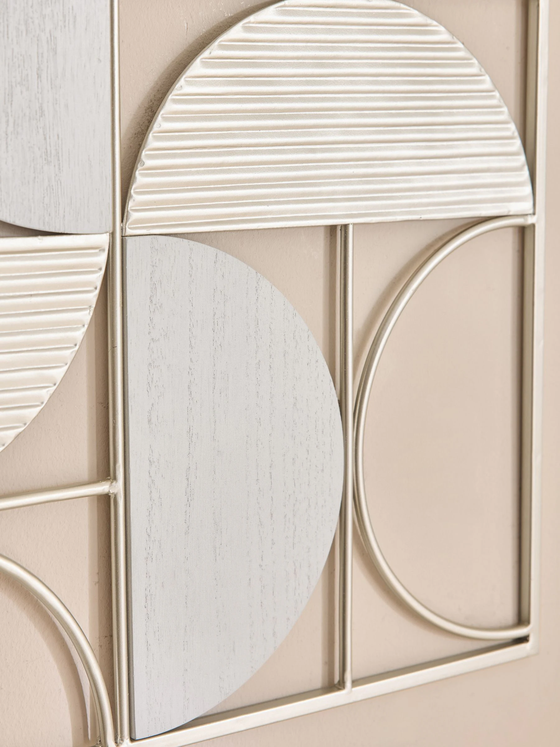 Bronx Wood and Metal Abstract Wall Art