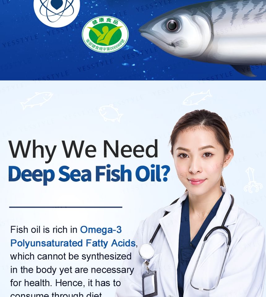 BHK's - Diepzeevisolie Omega-3 Softgel