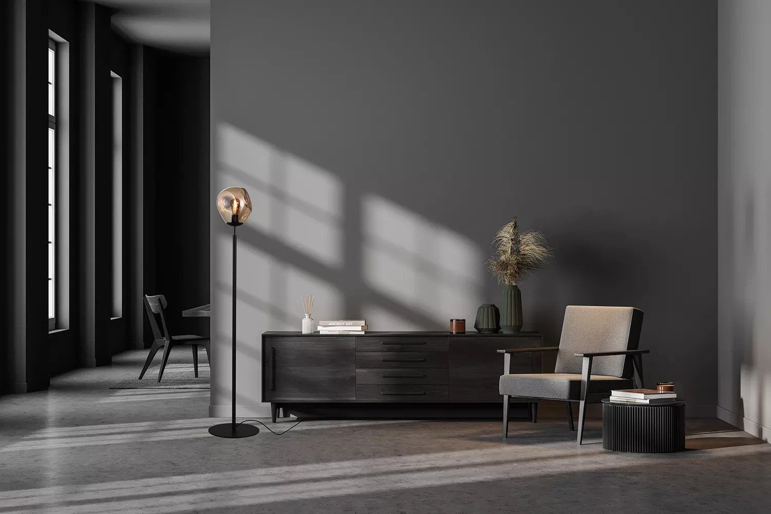Montèl   Bold Vloerlamp