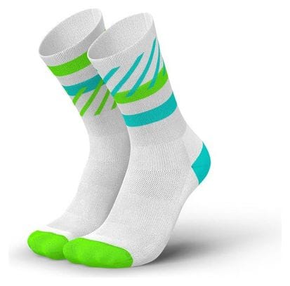 Chaussettes de Running Incylence Disrupts Blanc Vert