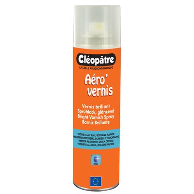 Cléopâtre Aéro'Vernis - Pulvérisation de laque - brillant - 250 ml