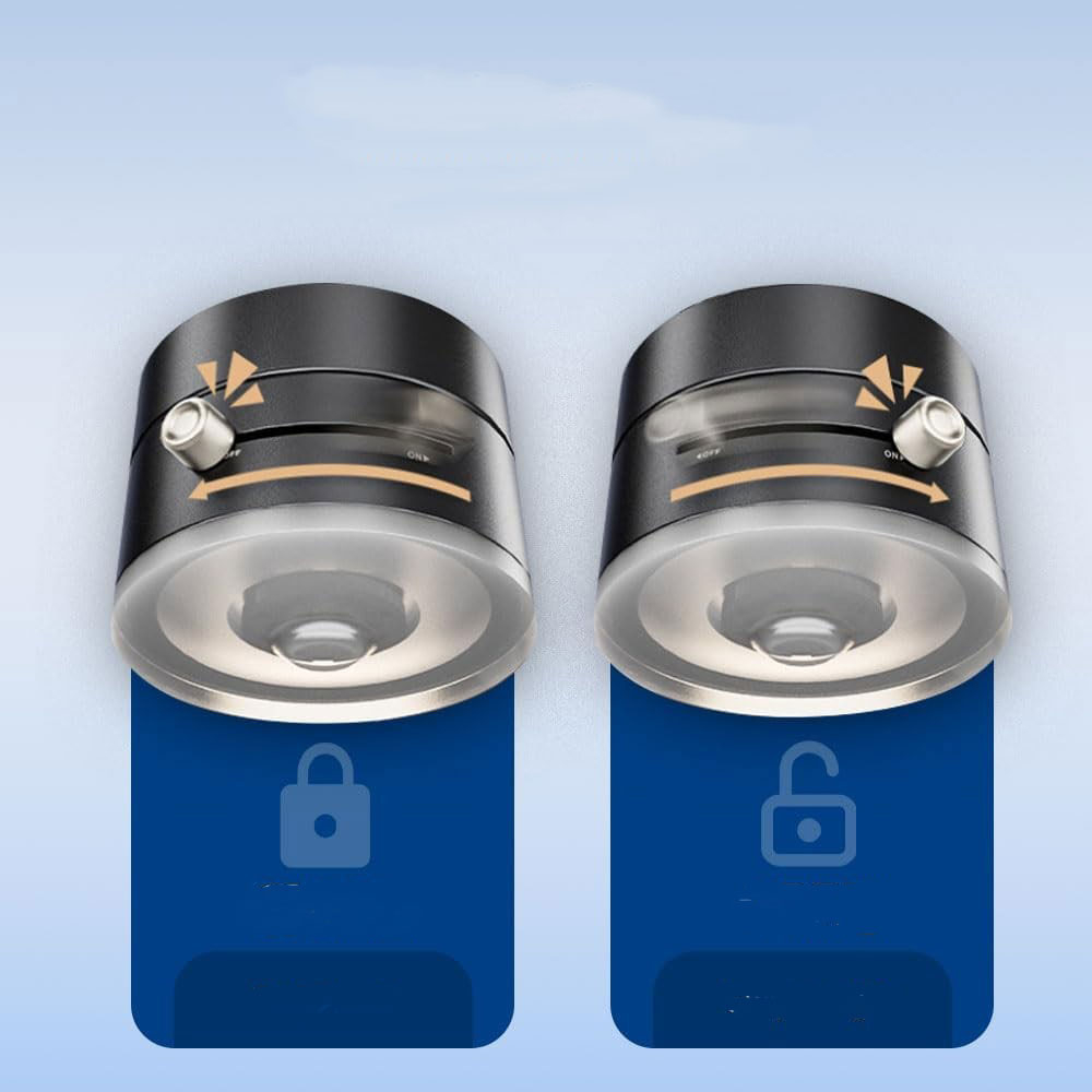 Universal Auto KFZ Faltbare Magnetische Smartphone Halterung mit Saugnapf und Verriegelung - Schwarz