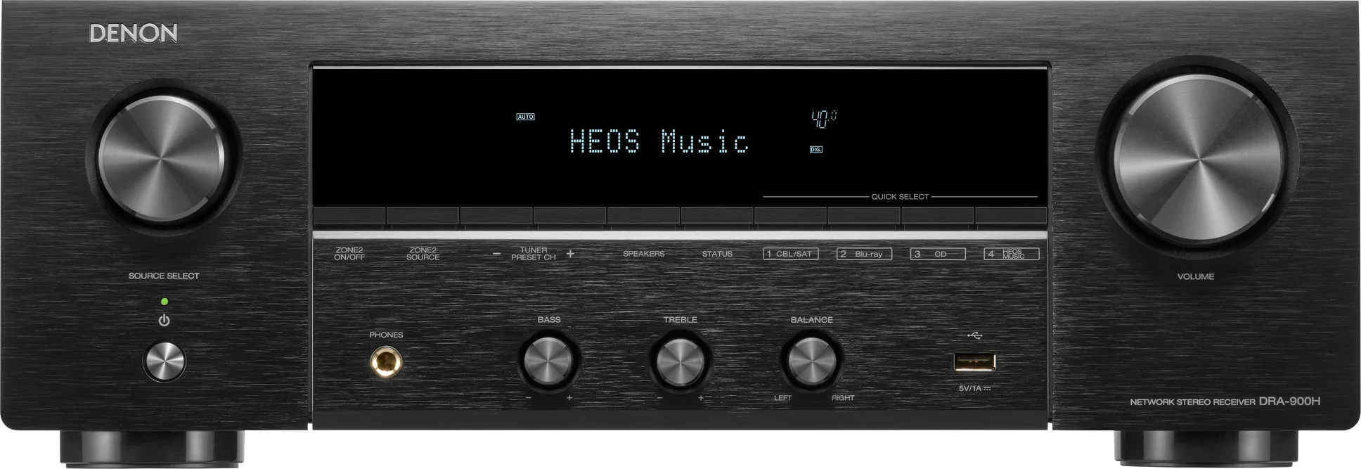 Denon DRA-900H Noir Amplis hi-fi stéréo