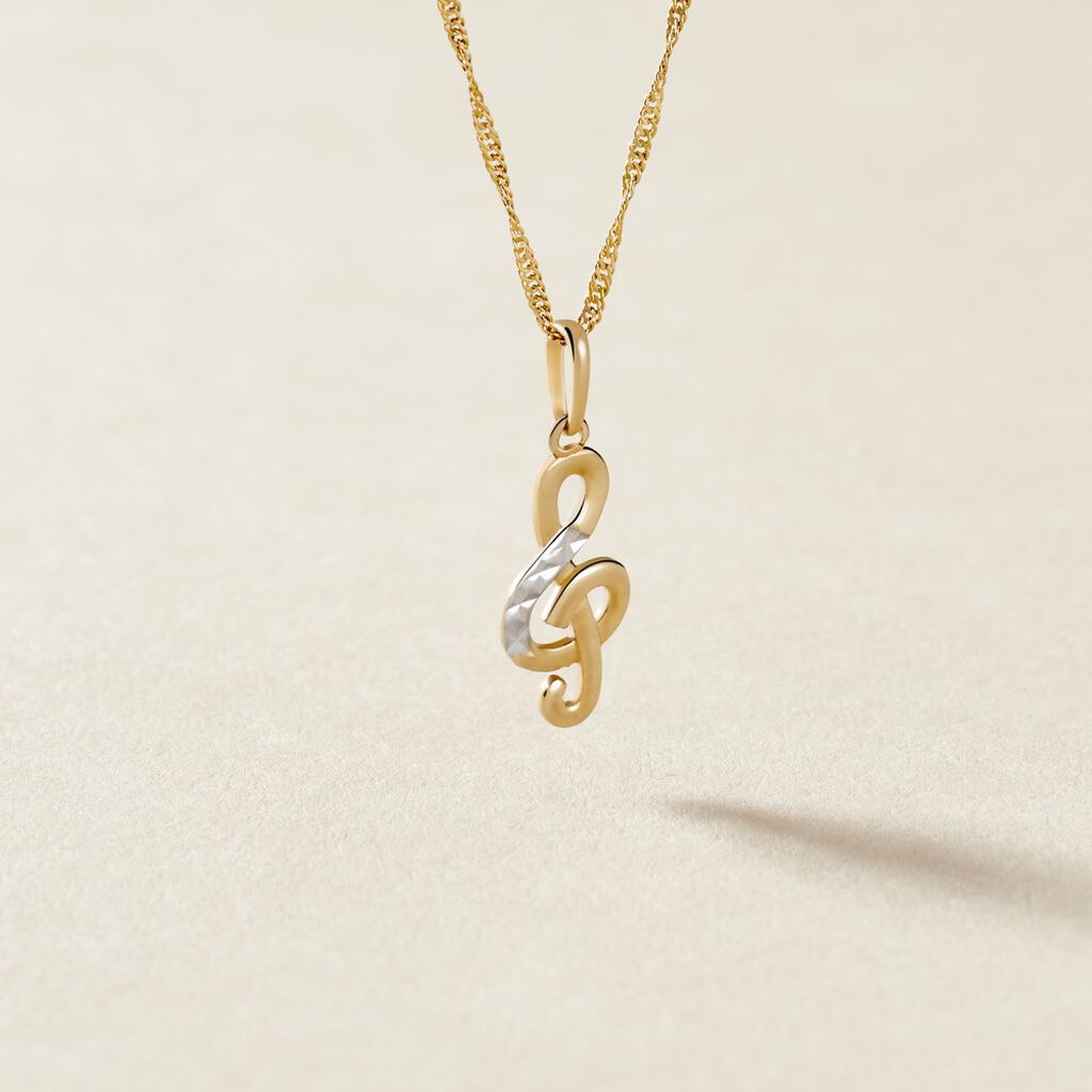 Pendentif Or Jaune Fausta
